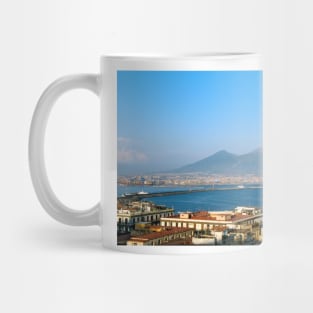 Vesuvius hugs Naples Mug